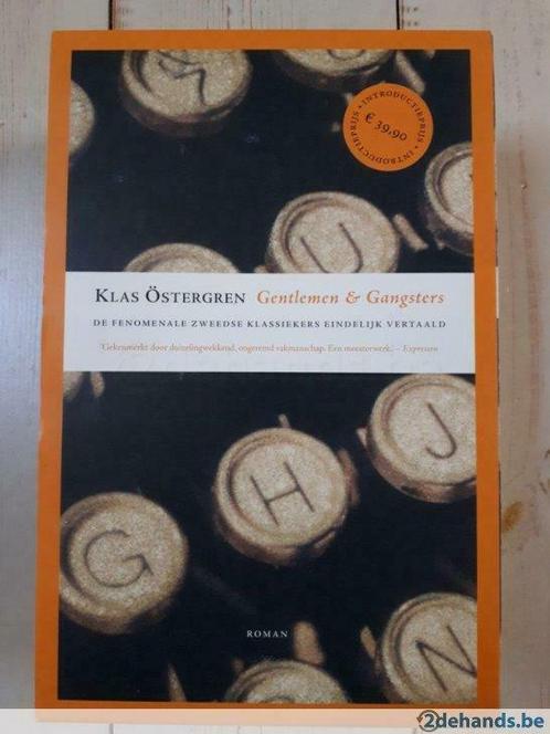 Zweedse klassieker: Klas Ostergren - Gentlemen & Gangsters, Boeken, Romans, Gelezen