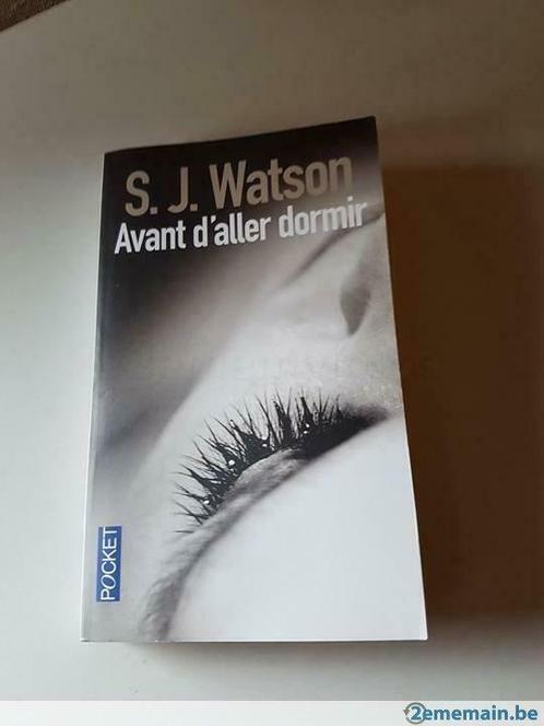Avant d'aller dormir (  S.J. Watson ), Livres, Thrillers, Utilisé, Enlèvement