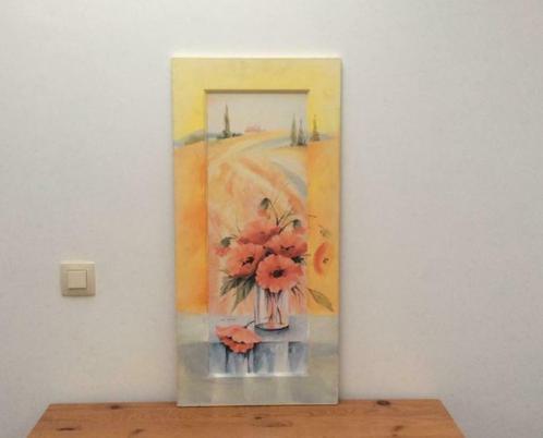 Schilderij (Print) op hout - Olga Kaesling, Antiquités & Art, Art | Peinture | Abstraite, Enlèvement