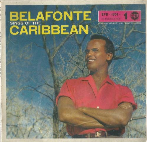 Harry Belafonte – Sings of the Caribbean Vol 1 – Single - EP, CD & DVD, Vinyles Singles, Utilisé, EP, Pop, 7 pouces, Enlèvement ou Envoi