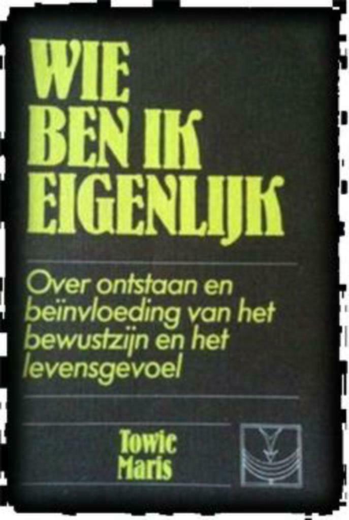 Wie ben ik eigenlijk, Towie Maris, Boeken, Psychologie, Gelezen, Ophalen of Verzenden