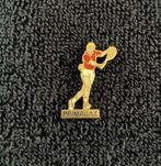 PIN - PRIMAGAZ - SPONSOR TENNIS, Verzenden, Gebruikt, Sport, Speldje of Pin
