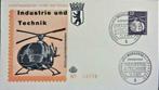 FDC - DUITSLAND- HELICOPTERS, Postzegels en Munten, Ophalen of Verzenden, Gestempeld, Vliegtuigen