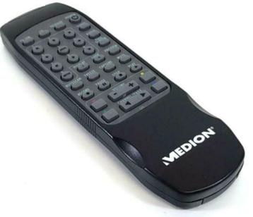 Afstandsbediening Medion D5, Audio, Tv en Foto, Ophalen of Verzenden, Gebruikt, Origineel, Receiver of Versterker