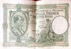 BANKBILJET VAN DUIZEND FRANKEN OF 200 BELGAS 1942, Postzegels en Munten, Bankbiljetten | België