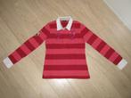 Sweat Catimini 14 ans ligné rouge-rose, Ophalen of Verzenden, Zo goed als nieuw, Jongen of Meisje, Shirt of Longsleeve