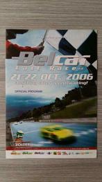 Belcar Last Race 2006 Circuit Zolder - Official Programme, Utilisé, Enlèvement ou Envoi