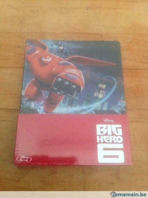 Les nouveaux héros (Big Hero 6) - Steelbook Blu-Ray NEUF, CD & DVD, Blu-ray, Dessins animés et Film d'animation, Coffret, Enlèvement ou Envoi