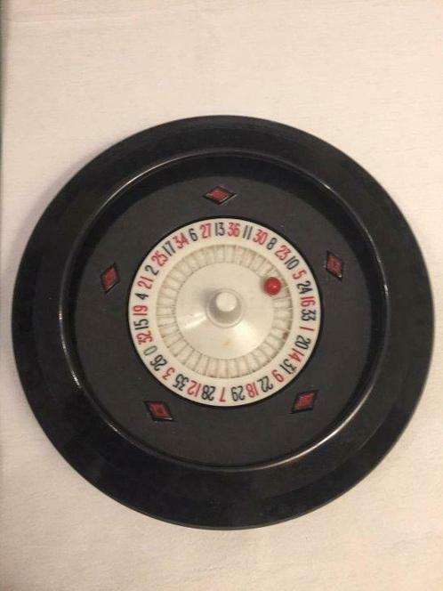 roulette - jeu ancien - 1950', Collections, Machines | Machines à sous, Utilisé