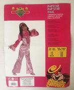popstar disco costume 116 vêtements carnaval idole rose Anna, Fille, Utilisé, Enlèvement ou Envoi, 110 à 116