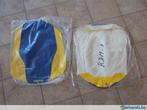 Geel-blauw zadeldek voor Yamaha RD50DX - RD50M