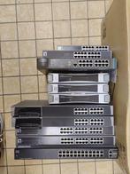Netwerkswitches (16 en 24 poorten), Ophalen of Verzenden, Gebruikt