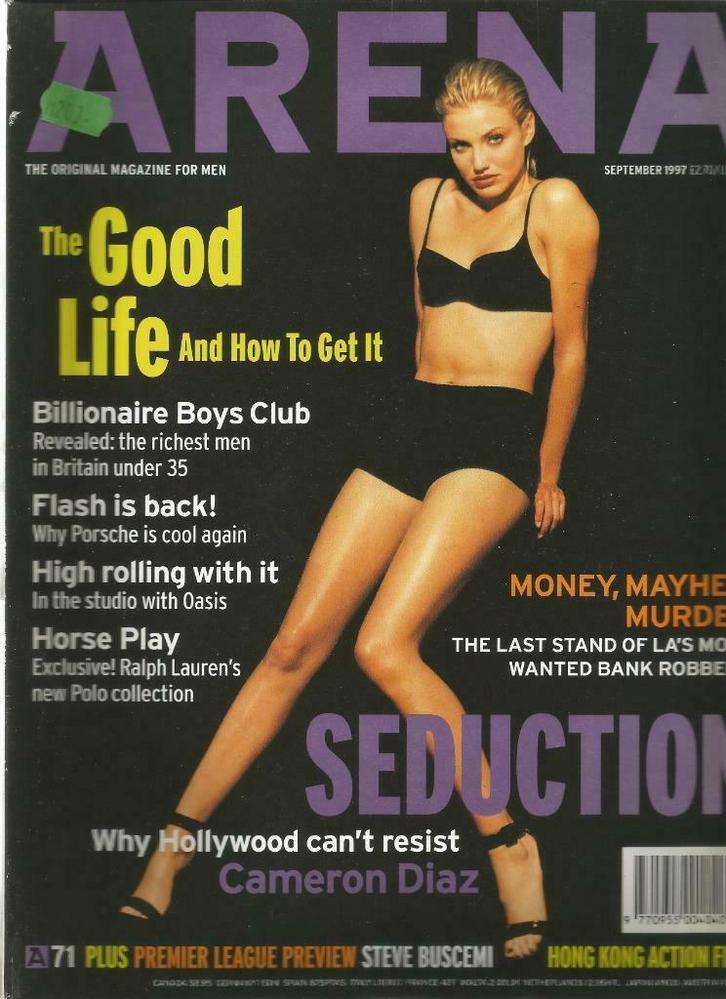 Arena september 1997 - Engels mannenblad, Boeken, Tijdschriften en Kranten, Zo goed als nieuw, Glossy, Ophalen of Verzenden