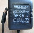 adapter premier G090030D25 9VDC 300mA, Enlèvement ou Envoi, Comme neuf