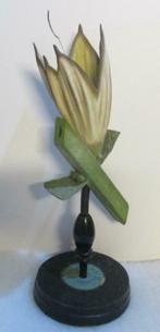 Antiek papier mache Brendel model plant Salvia   1M, Envoi