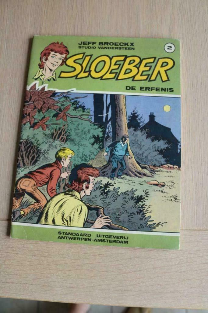Sloeber Nr 2 : De erfenis 1-ste druk uit 1982, Boeken, Stripverhalen, Ophalen of Verzenden