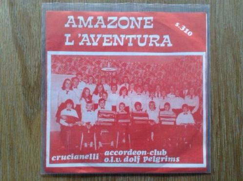 single accordeon-club crucianelli o.l.v. dolf pelgrims, Cd's en Dvd's, Vinyl Singles, Single, Pop, 7 inch, Ophalen of Verzenden