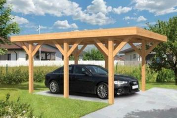 DOUGLAS OVERKAPPING CARPORT AANBOUW TUINHUIS 