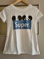 tee shirt micky mousse, Comme neuf, Manches courtes, Noir, Taille 38/40 (M)
