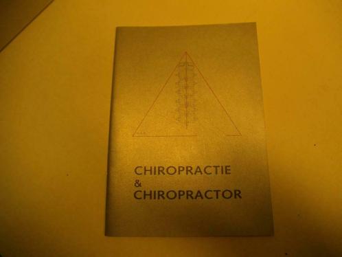 Boek - Chiropractie & Chiropractor, Livres, Science, Comme neuf, Autres sciences, Enlèvement ou Envoi