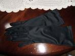 Dames stoffen handschoenen zwart, Ophalen of Verzenden, Dames