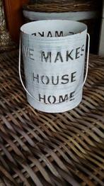 Lanterne en métal, Moins de 25 cm, Enlèvement ou Envoi, Comme neuf, Métal