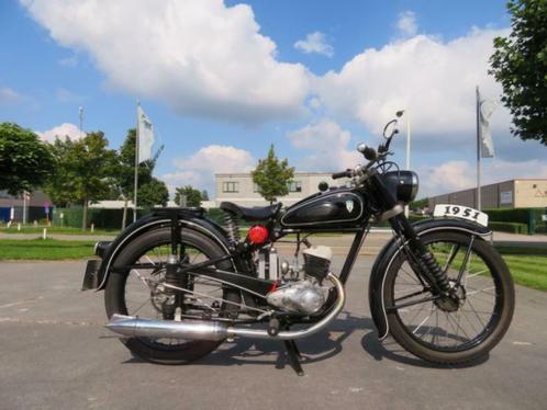 IFA 125 cc "oldtimer" NIEUWSTAAT 40 km Bouwjaar 1951