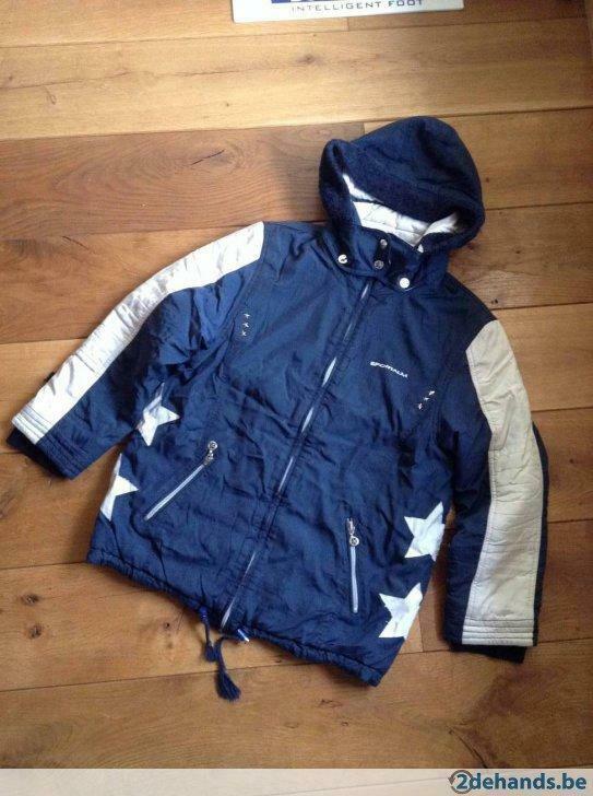 Donkerblauwe winterjas 'Sportalm'  meisjes mt 152, Kinderen en Baby's, Kinderkleding | Maat 152, Gebruikt, Jas, Ophalen of Verzenden