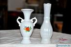 2 petits vases soliflore decoratif en faience, Enlèvement ou Envoi