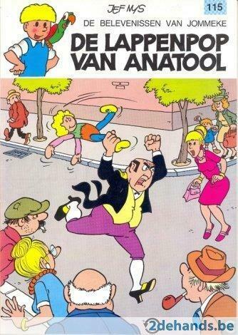 Jommeke:De lappenpop van Anatool(eerste druk)1983, Livres, BD, Utilisé