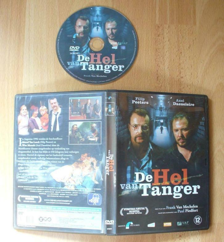 DVD DE HEL VAN TANGER - AXEL DAESELEIRE FILIP PEETERS, Cd's en Dvd's, Dvd's | Actie, Zo goed als nieuw, Actie, Vanaf 12 jaar, Ophalen of Verzenden