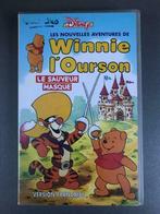 VHS Winnie l'Ourson : Le sauveur masqué -, CD & DVD, Tous les âges, Utilisé, Enlèvement ou Envoi, Dessins animés et Film d'animation