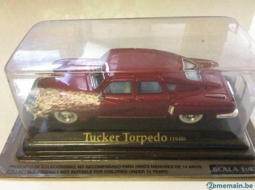 Tucker Torpedo 1948 rouge Collection, Hobby en Vrije tijd, Modelbouw | Auto's en Voertuigen, Gebruikt, Auto, Ophalen