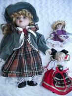 3 poupées pour collection, Collections, Utilisé, Enlèvement ou Envoi, Poupée