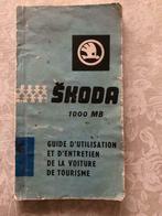 Guide d’utilisation et d’entretien ,Manual Skoda 1000 MB, Ophalen of Verzenden