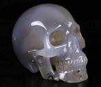 Agaat Schedel Reiki Doodshoofd Kristal Geode Agate Skull, Verzenden, Mineraal