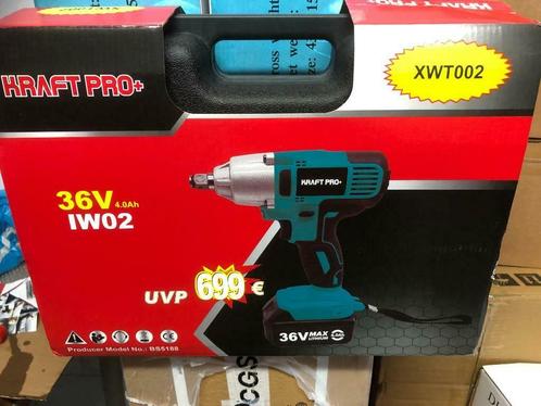 Slagmoersleutel + 2x accu + lader !!, Doe-het-zelf en Bouw, Gereedschap | Handgereedschap, Ophalen