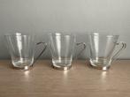Set 3 theeglazen Bormioli Rocco - NIEUW, Huis en Inrichting, Verzenden, Nieuw, Glas, Glas of Glazen