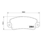 Plaquettes de freins arrière Brembo > Lancia Delta 1.6 & 2.0, Nieuw, Ophalen of Verzenden