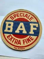 oude bierkaartje : BAF  Speciale, Verzamelen, Biermerken, Ophalen of Verzenden