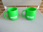 mugs en plastique rigide vert, Maison & Meubles, Cuisine | Vaisselle, Autres types, Autres matériaux, Enlèvement ou Envoi, Neuf