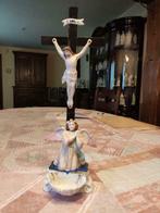 Calvaire Andenne avec un ange, Antiek en Kunst, Antiek | Religieuze voorwerpen, Ophalen of Verzenden