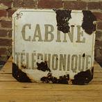 Bord  cabine téléphonique 2019102, Antiek en Kunst, Ophalen