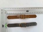 Kiltsluiting met imitatiegesp. grijs leer, beige 12,5 cm, Ophalen of Verzenden, Nieuw