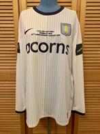 Aston Villa Carling Cup Final 2010 Agbonlahor match worn, Sports & Fitness, Comme neuf, Maillot, Taille XL