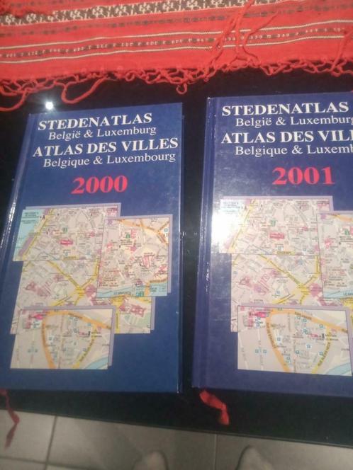Atlas des villes Belgique Luxembourg, Livres, Atlas & Cartes géographiques, Belgique