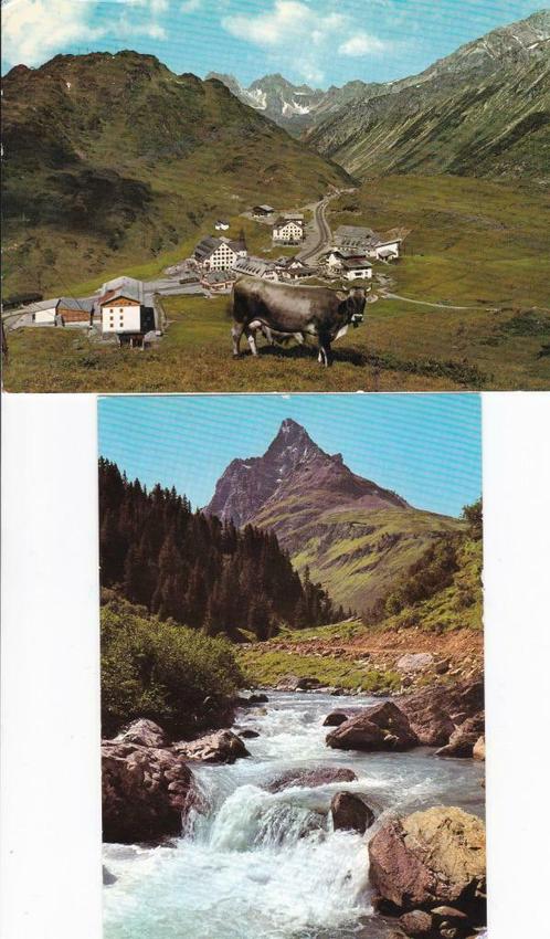 cp Autriche : 2 CP assez modernes, Verzamelen, Postkaarten | Buitenland, Ongelopen, Oostenrijk, 1960 tot 1980, Ophalen of Verzenden