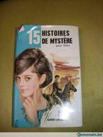 15 histoires de mystère pour filles Gautier-Languereau 1966, Utilisé, Enlèvement ou Envoi
