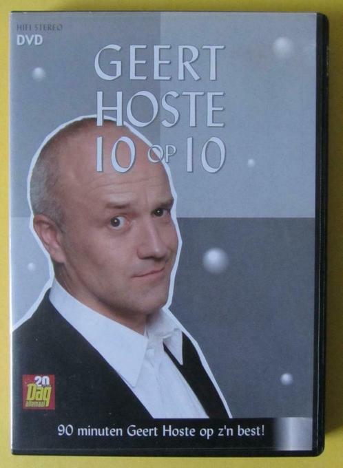Geert Hoste - 10 op 10 - DVD, CD & DVD, DVD | Cabaret & Sketchs, Comme neuf, Stand-up ou Spectacle de théâtre, À partir de 12 ans