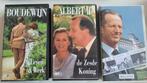 VHS cassette Koning Boudewijn / Albert II en nog één van Bou, Cd's en Dvd's, Alle leeftijden, Ophalen of Verzenden, Documentaire